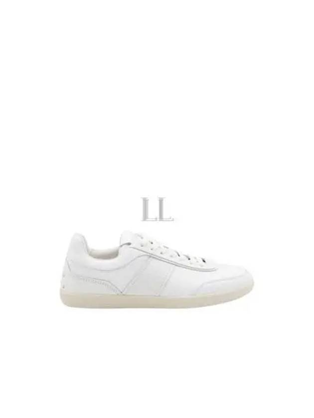 Leather Low Top Sneakers White - TOD'S - BALAAN 2