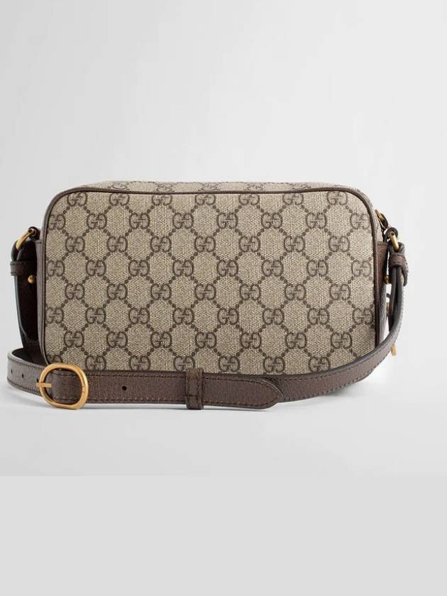 Ophidia Small Canvas Cross Bag Beige - GUCCI - BALAAN 4