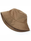 Wool camel brown logo bucket hat 5HC196 - MIU MIU - BALAAN 2