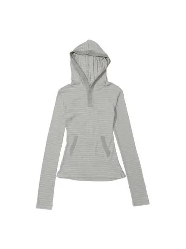 striped hoodie gray - SCULPTOR - BALAAN 1