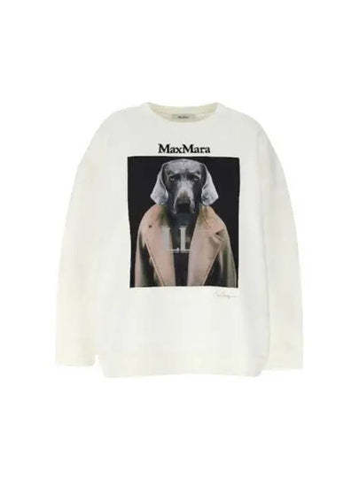 Bacco Long Sleeve T-Shirt White - MAX MARA - BALAAN 2