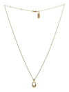 Signature Crystal Necklace Gold - COACH - BALAAN 3