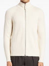 KZL011 YMW046F24 AW003 Rib knit wool cashmere cardigan - TOM FORD - BALAAN 1