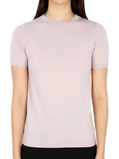 Women's Midas Cotton Knit Top Rosa Antico - MAX MARA - BALAAN 2