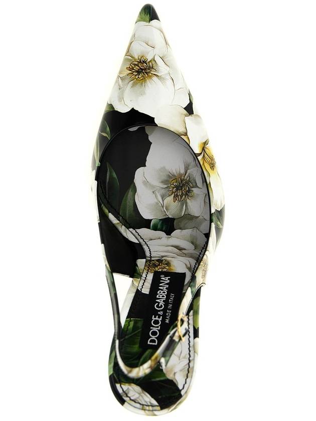 Dolce & Gabbana Floral Slingback - DOLCE&GABBANA - BALAAN 4