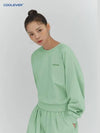 Women's Overfit Sweatshirt Mint - OFFGRID - BALAAN 4