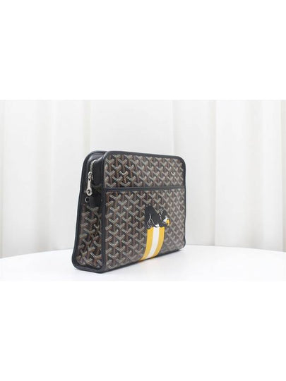 Juvence Clutch GM Macage Men s Pouch Black JOUVENGMLTY01CL01P - GOYARD - BALAAN 2