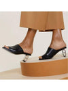 Iconique 60 Women Sandals Slippers Noir H241082Z 02380 - HERMES - BALAAN 5