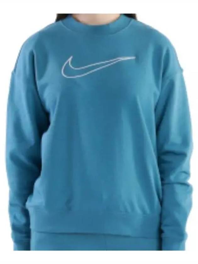 Dri-Fit Get Fit Sweatshirt Blue - NIKE - BALAAN 2