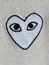 L Ivory White Women s Cardigan AZ N065 - COMME DES GARCONS - BALAAN 8