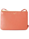 Women's Medium Logo Trio Shoulder Bag Lychee - CELINE - BALAAN 1