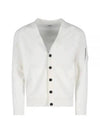 Lens Cotton Cardigan White - CP COMPANY - BALAAN 2