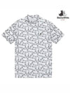 mesh logo print short sleeve t-shirt 9253LZHPWHITE - BLACK&WHITE - BALAAN 1