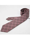 GG Pattern Slim Silk Tie Red - GUCCI - BALAAN 3