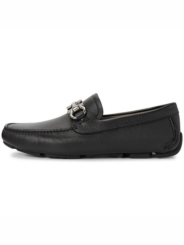 Gancini Ornament Driving Shoes Black - SALVATORE FERRAGAMO - BALAAN 5