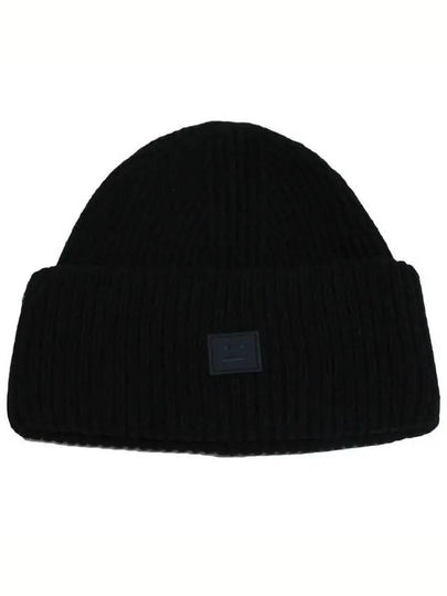 Small Face Logo Beanie Black - ACNE STUDIOS - BALAAN 2