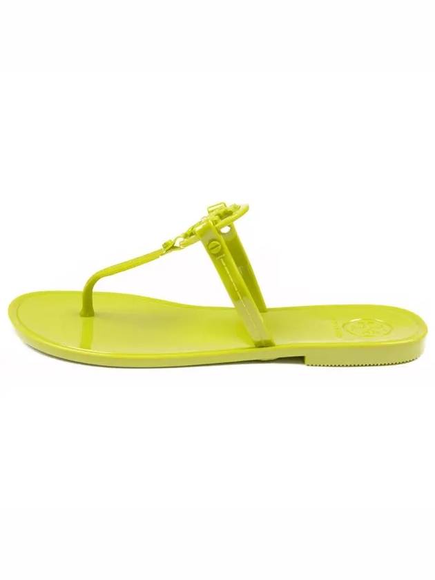 Mini Miller Jelly Flip Flops Green - TORY BURCH - BALAAN 4