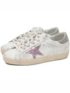 Women's Superstar Low Top Sneakers Pink Metallic Dove Grey Star - GOLDEN GOOSE - BALAAN 2