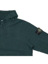 Men's Waffen Patch OLD Treatment Cotton Hoodie Green - STONE ISLAND - BALAAN 5