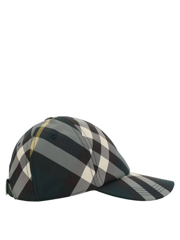 Check pattern ball cap green - BURBERRY - BALAAN 3