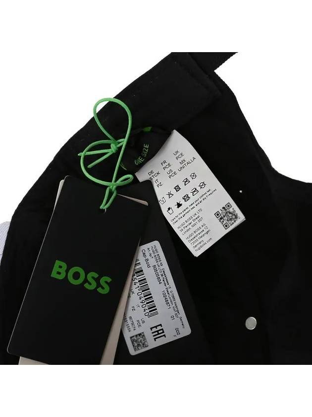 Lettering Logo Ball Cap Black - HUGO BOSS - BALAAN 8