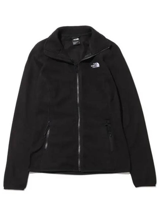 Women's Glacier Fleece Zip-Up Jacket Black - THE NORTH FACE - BALAAN 2