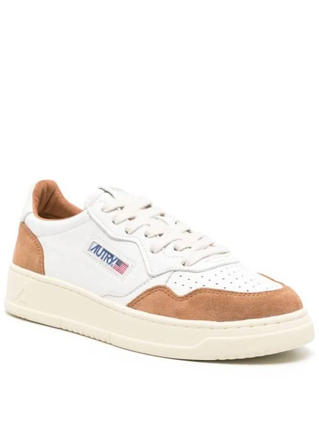 Sneakers AULWGS27 GOAT SUEDE WHT CARAMEL - AUTRY - BALAAN 3