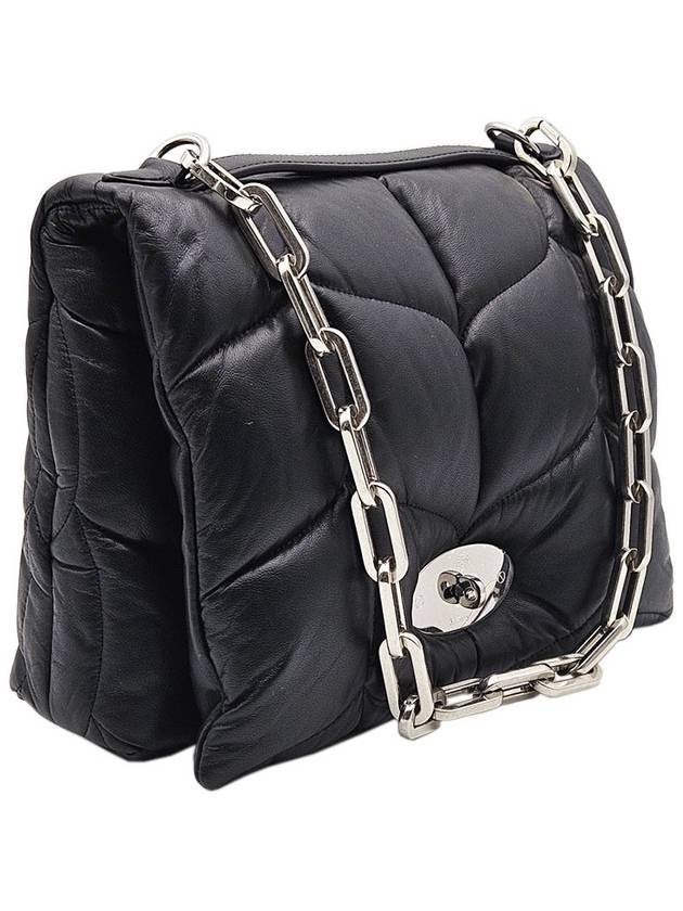 Mulberry HH8355 Black Nappa Softy Chain Shoulder Bag - MULBERRY - BALAAN 3