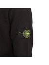 Winter Cotton Cardigan Black - STONE ISLAND - BALAAN 8