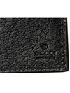 GG Marmont Leather Bi Fold Wallet Black Gold - GUCCI - BALAAN 10