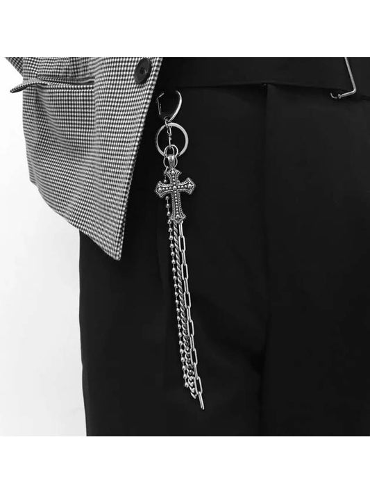 Big Cross Key Holder Silver - BASSCLEF - BALAAN 2