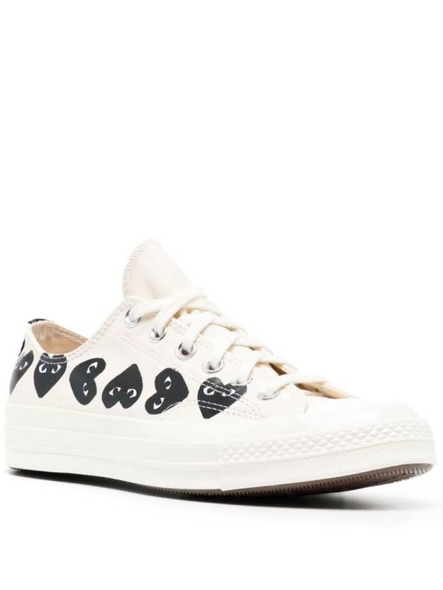 Heart Logo Chuck Taylor All Star Low Top Sneakers White - COMME DES GARCONS PLAY - BALAAN 3