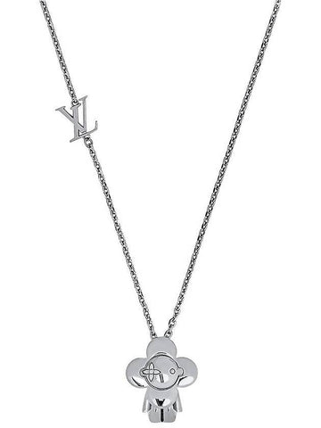 Vivienne Pendant Necklace Silver - LOUIS VUITTON - BALAAN 1