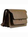 Saffiano Trunk Medium Shoulder Bag Brown - MARNI - BALAAN 5