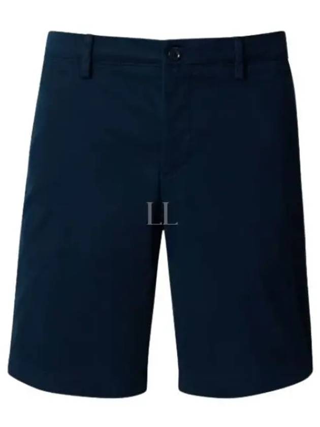 Men's Nathan Cloud Satin Shorts Navy - J.LINDEBERG - BALAAN 2