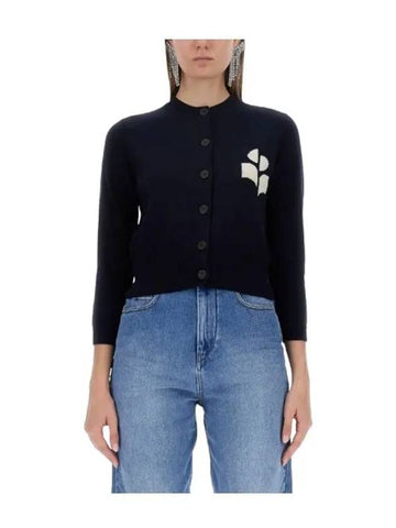 Women s Etoile Cardigan Navy CA0040FAA1X05E 30MI - ISABEL MARANT - BALAAN 1