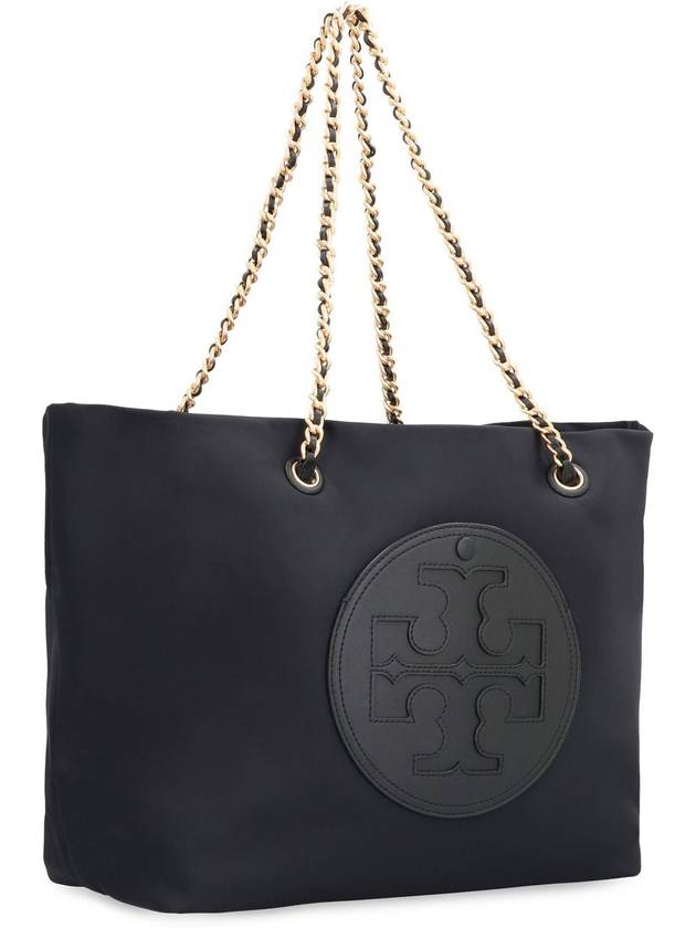 Ella Chain Tote Bag Black - TORY BURCH - BALAAN 4