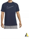 Men's Pro Dri-Fit Short Sleeve T-Shirt Blue - NIKE - BALAAN 2