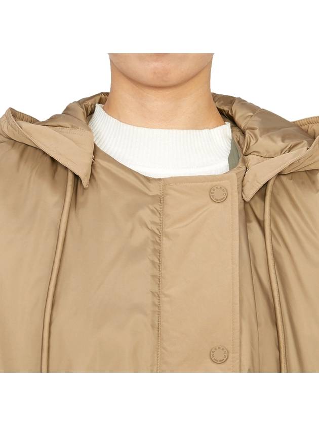 Weekend Egemone Reversible Padded Cape Beige - MAX MARA - BALAAN 9