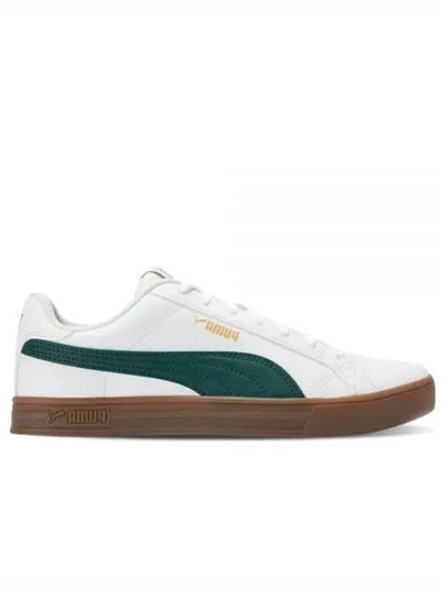 Smash Vulc V3 Lo Low Top Sneakers Green White - PUMA - BALAAN 2