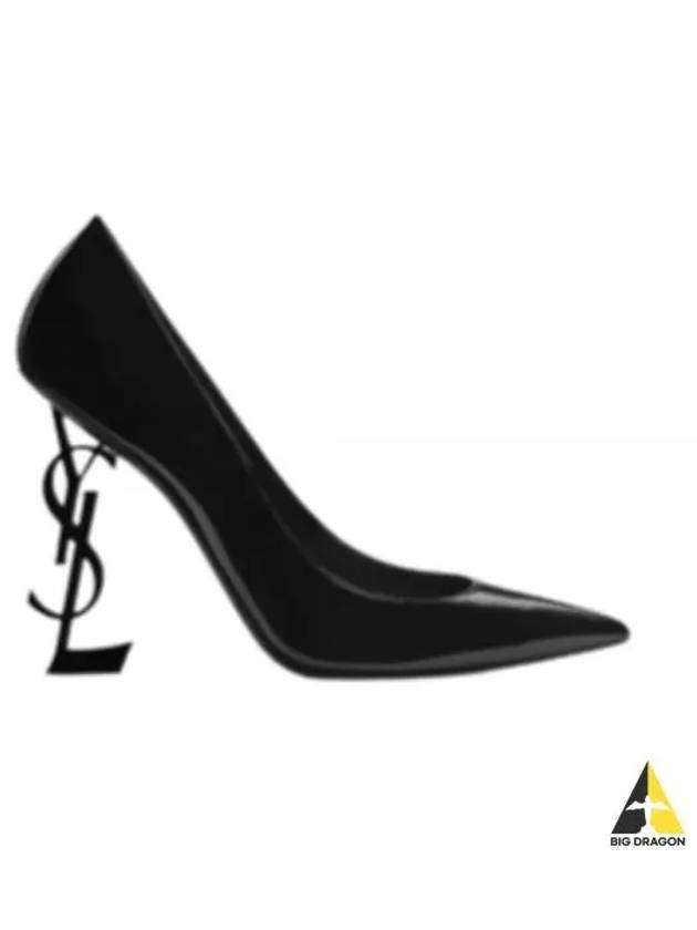 Opyum Leather Pumps Black - SAINT LAURENT - BALAAN 2