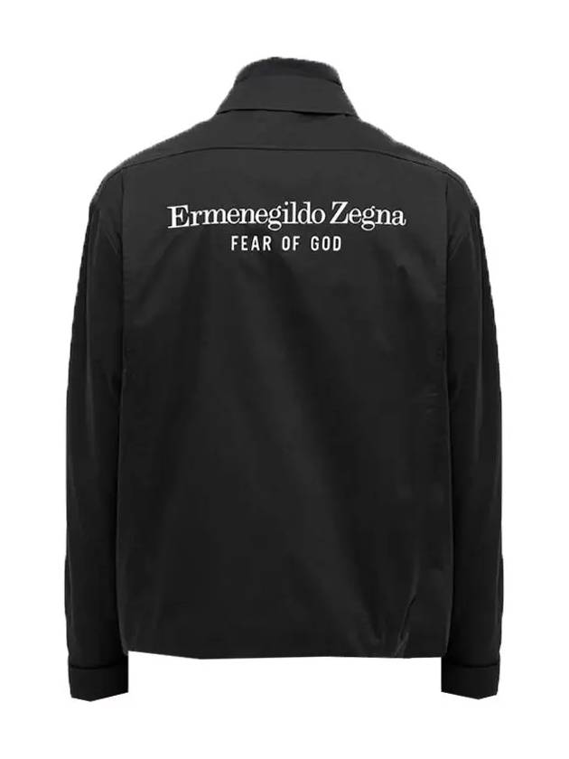 X Zegna back logo bomber jacket FZ5007 FZC801 K09 - FEAR OF GOD - BALAAN 3