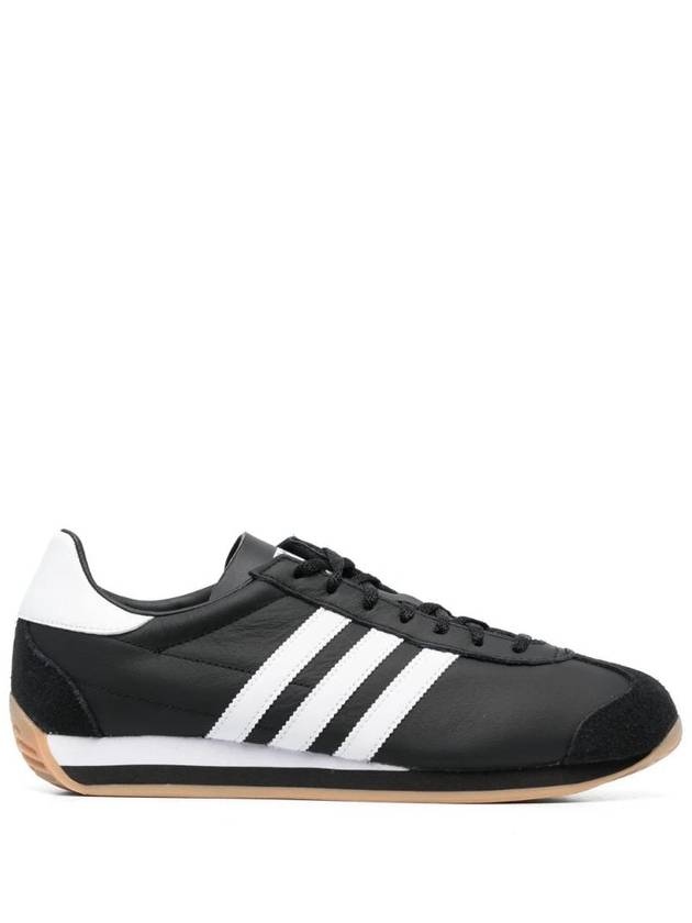 Country Og Leather Low Top Sneakers Core Black - ADIDAS - BALAAN 1