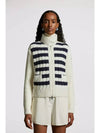 padded wool cardigan - MONCLER - BALAAN 3