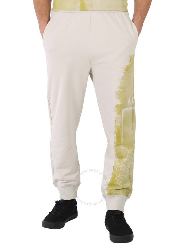 A Cold Wall Men's Bone College Cotton Sweatpants, Size Small - A-COLD-WALL - BALAAN 1