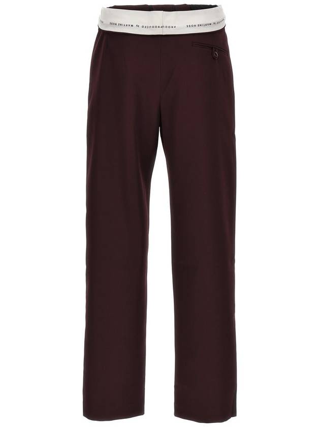 Martine Rose 'Rolled Waistband Tailored' Pants - MARTINE ROSE - BALAAN 2