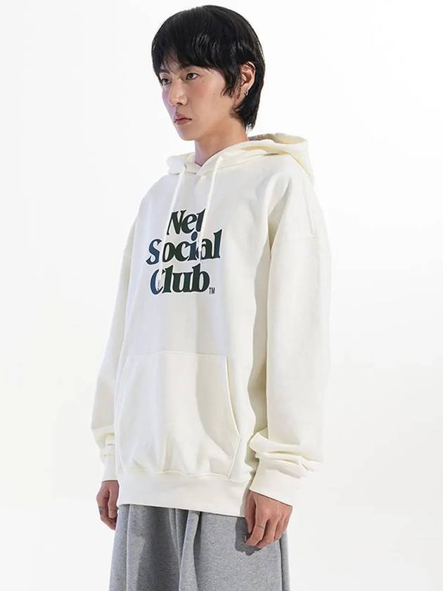 VIVID OG LOGO HOOD IVORY - NET SOCIAL CLUB - BALAAN 7