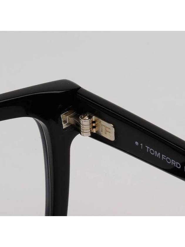 Blue light blocking glasses frame TF5889B 001 square horn - TOM FORD - BALAAN 6