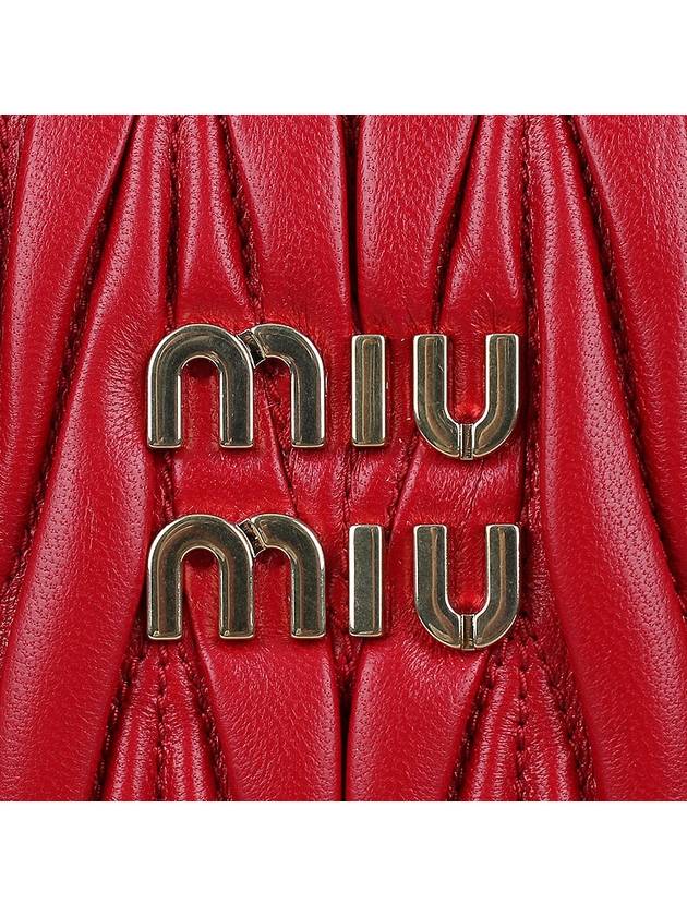 Backpack 5BA277N88F0011 AI23 RED - MIU MIU - 8