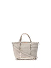 Sequin Embellished Tote Bag Ivory - VANESSA BRUNO - BALAAN 1